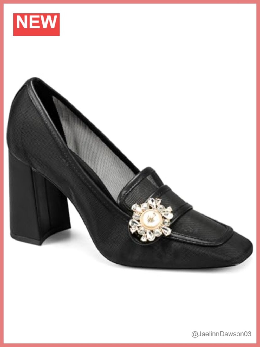Karl Lagerfeld Women's Jute Block Heel Pump